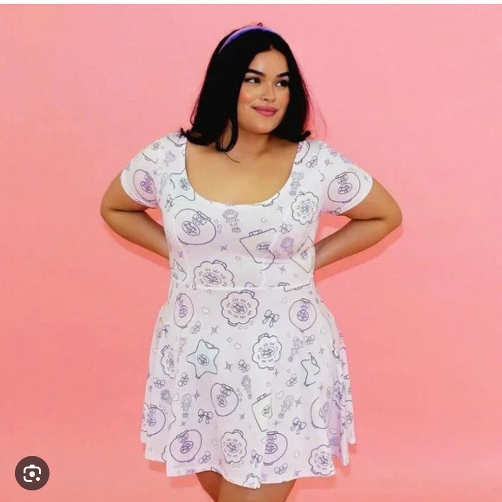 NWOT Cakeworthy X Polly Pocket Sleepwear Dress